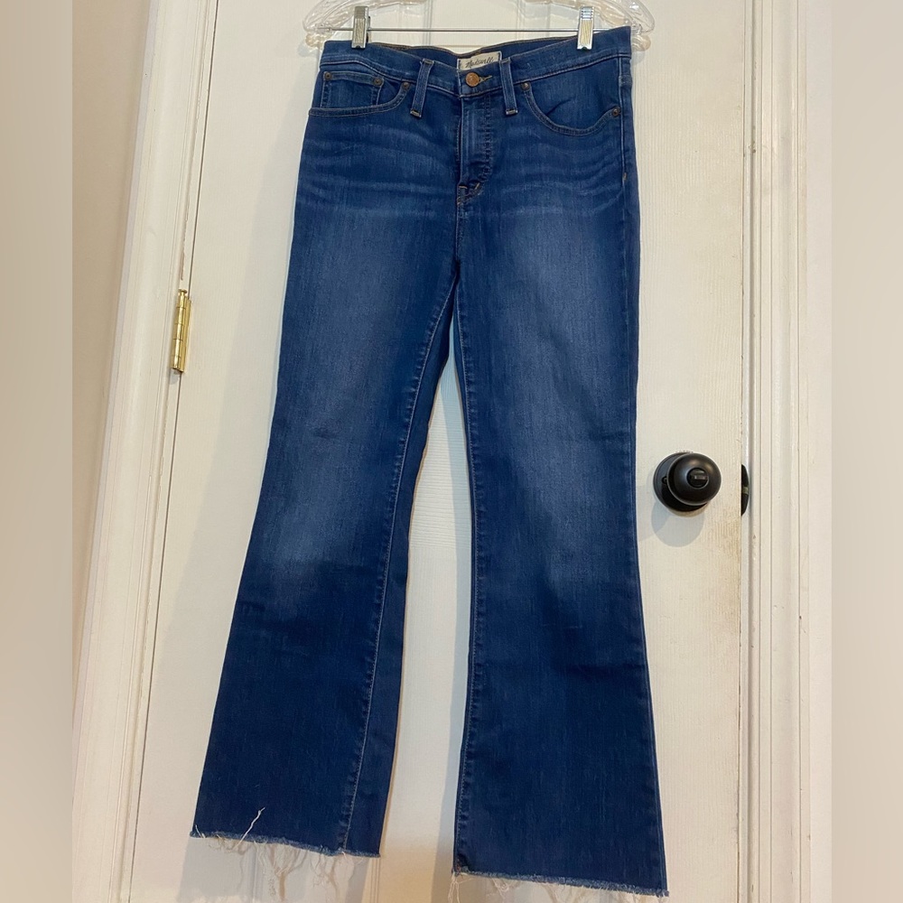 Madewell Calli Demi-boot jean in medium wash size 28